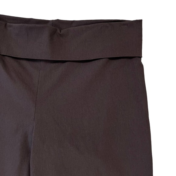 NWT Ripe Maternity Brown Fold Over Pants Large - Picture 2 of 5
